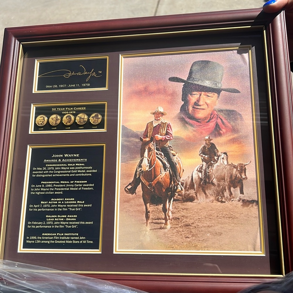 John Wayne: Life and Legacy Commemorative Print